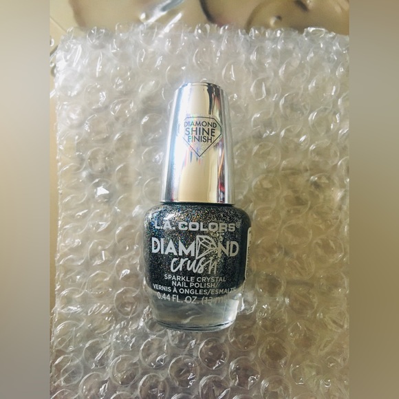 DIAMOND SHINE FINISH L.A.COLORS NAIL POLISH DIAMOND CRUSH constellation - Picture 4 of 4